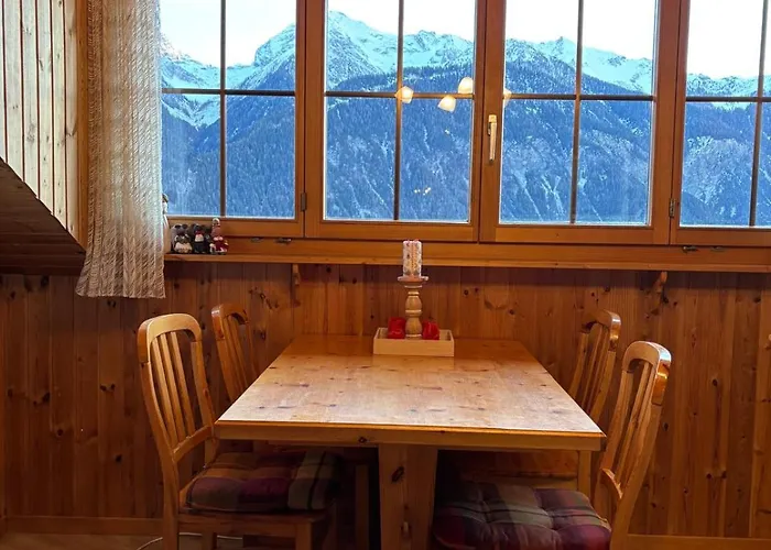 Apartment Sunny With A Beautiful View In Dorf Alvaneu